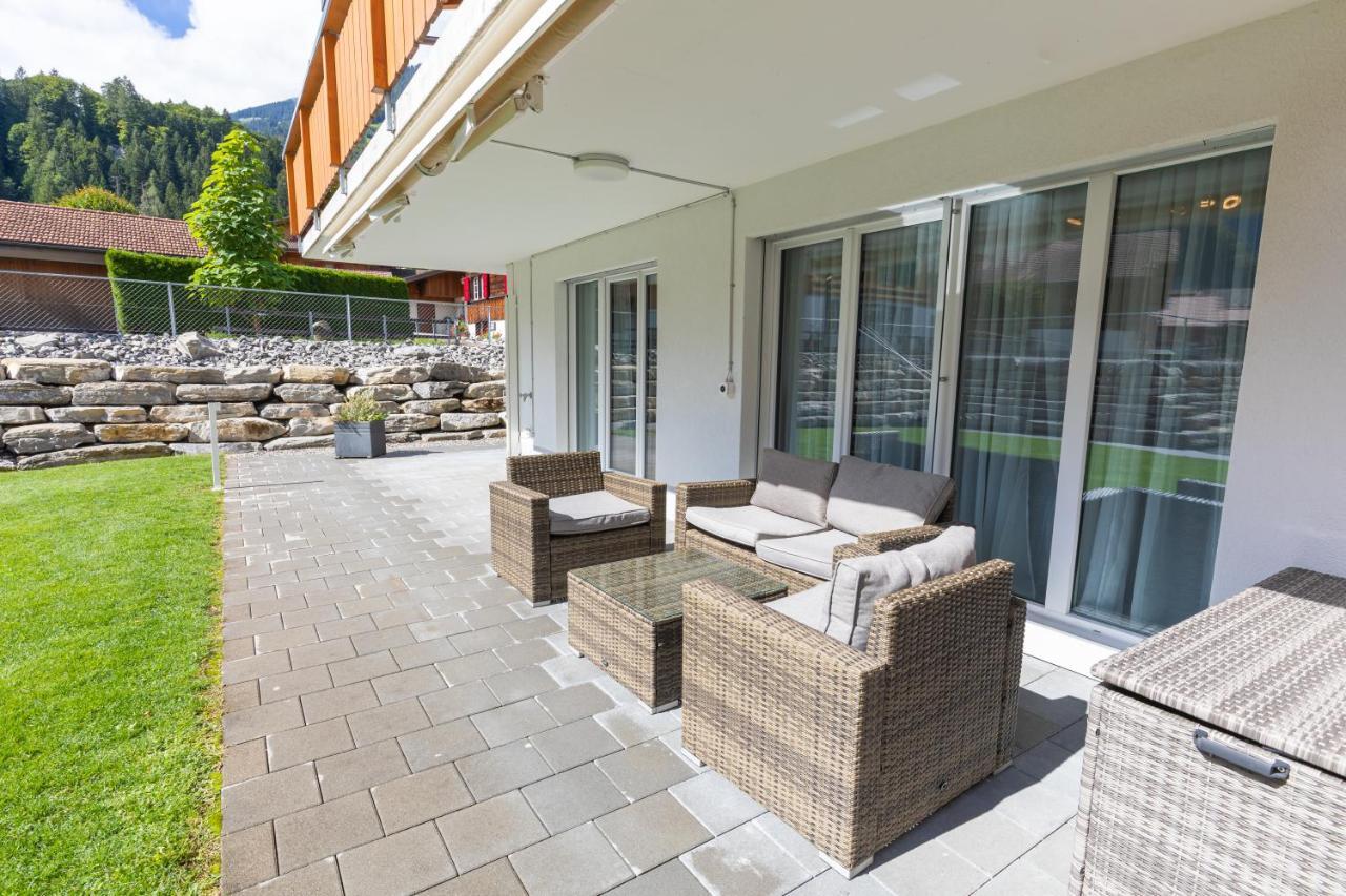 Moench Apartment - Aare Jungfrau Ag Wilderswil Bagian luar foto